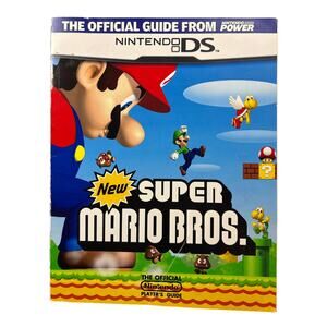 Nintendo DS New Super Mario Bros Nintendo Power Official Strategy Guide